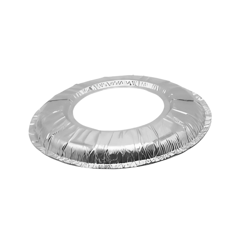 How do aluminum foil pads effectively reflect heat, improving the insulation and energy efficiency of pipes or equipment?