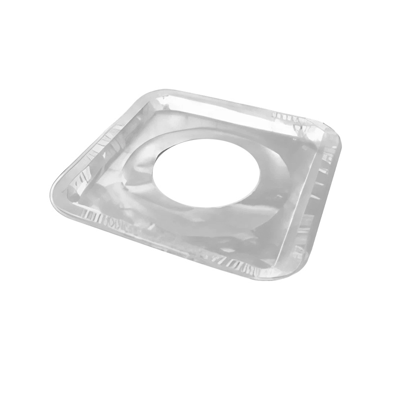 What are the key barrier functions of aluminum foil pads in food packaging?