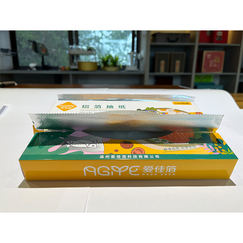 How to ensure the adhesion between aluminum foil and tissue paper during the production process?